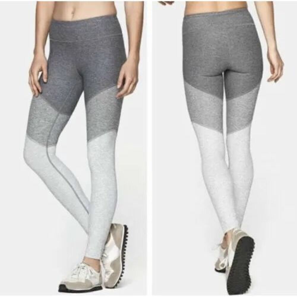 Outdoor Voices 7/8 Springs Leggings Graphite Ash Dove‎ Gray Yoga Pants Small